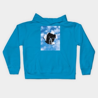 Astronaut paperhole Kids Hoodie